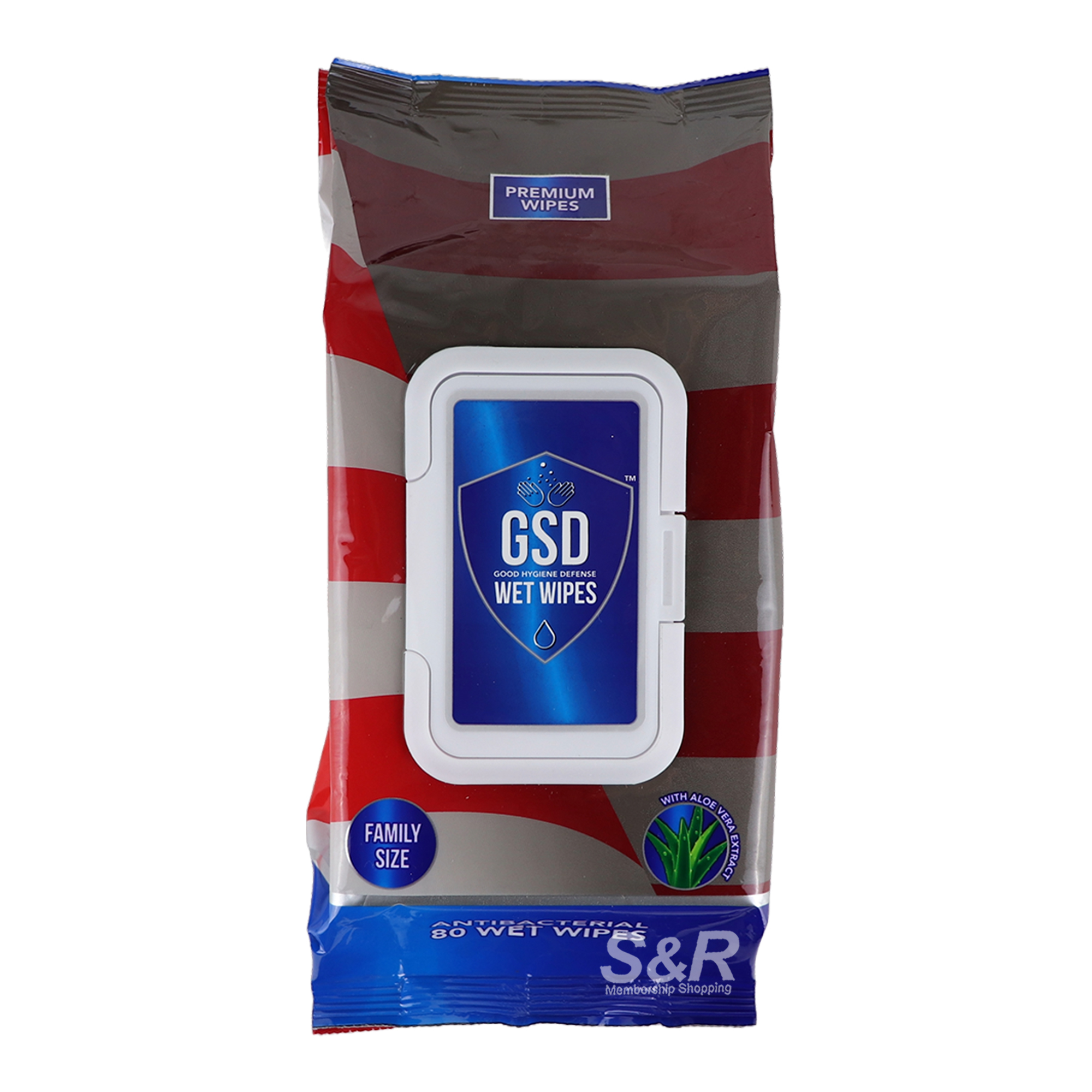 GSD Antibacterial Wet Wipes 80pcs GSD Antibacterial Wet Wipes 80pcs